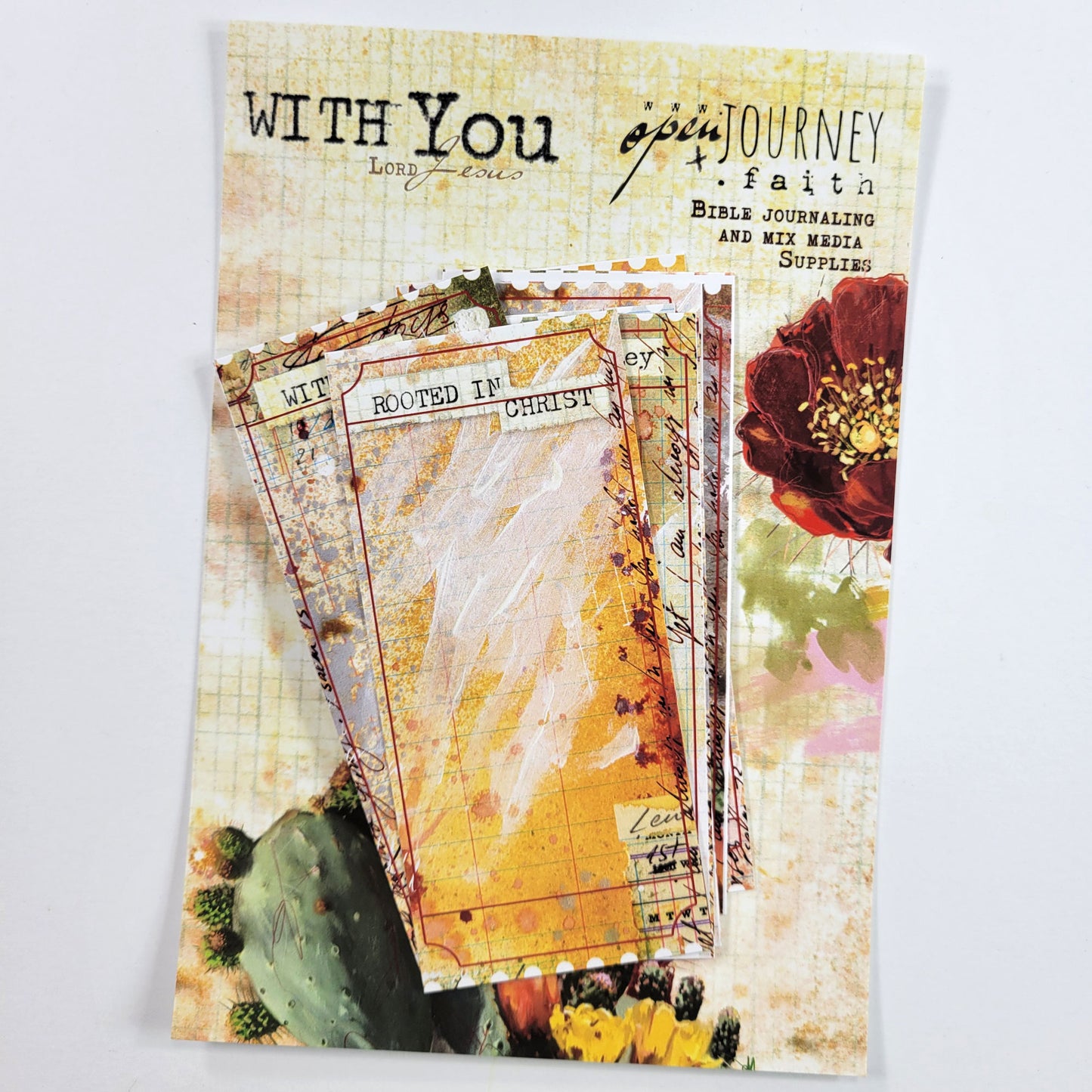 Journaling Tickets-  from With You Lent kit
