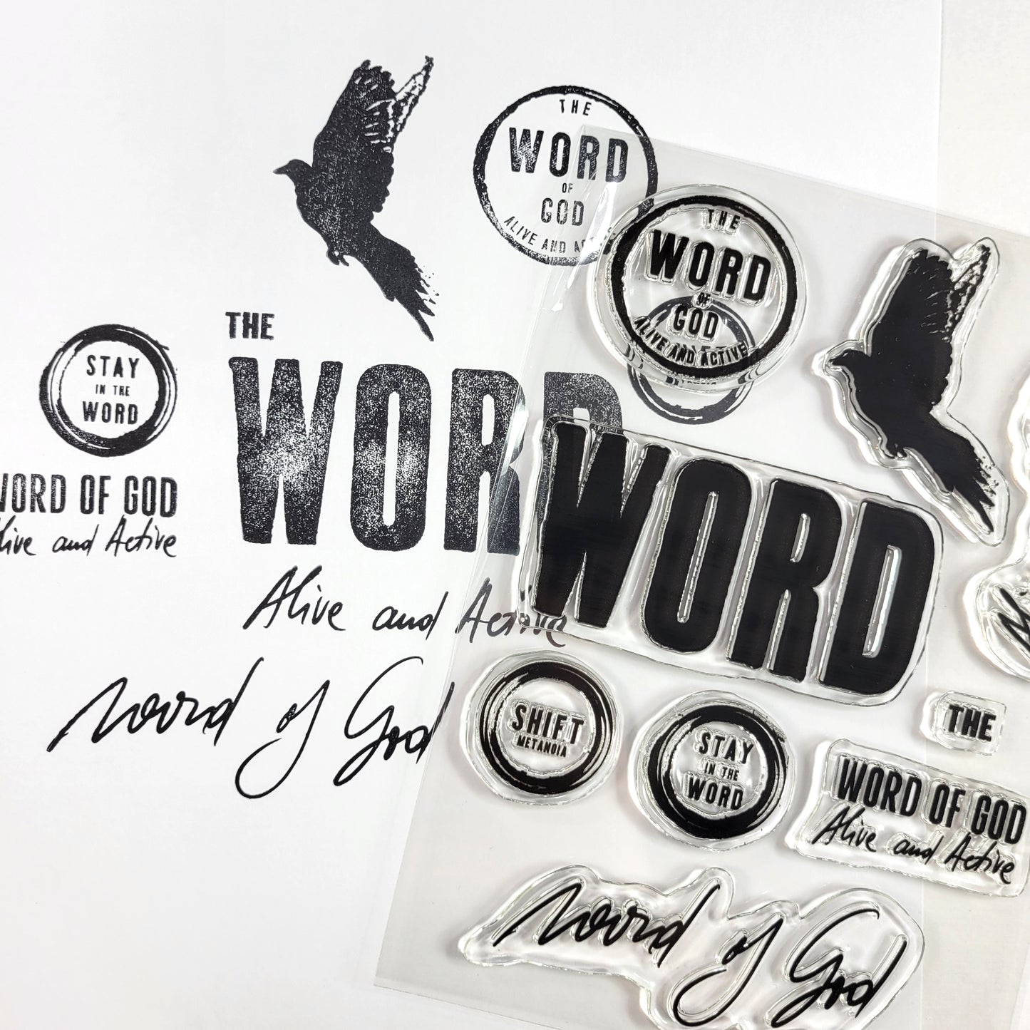 Word of God stamp set