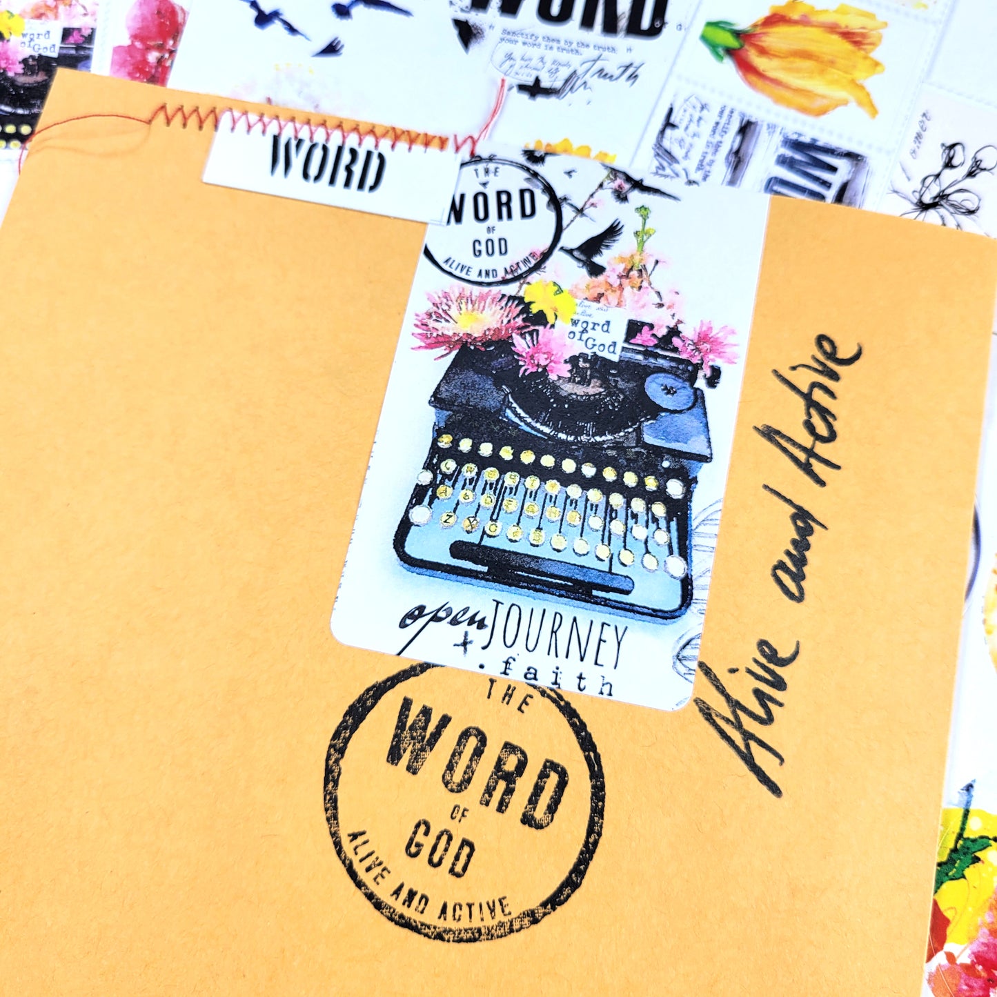 Word of God kit ADD ON sticker sheets