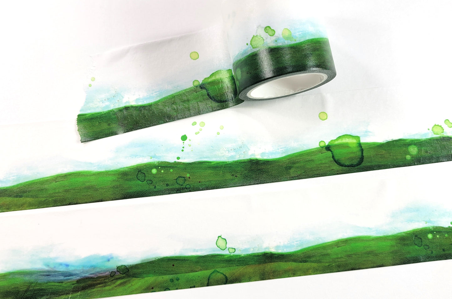 "Rolling Hills" WIDE washi tape