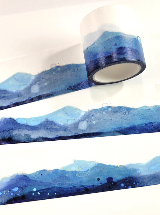 "Blue Mountains" WIDE washi tape