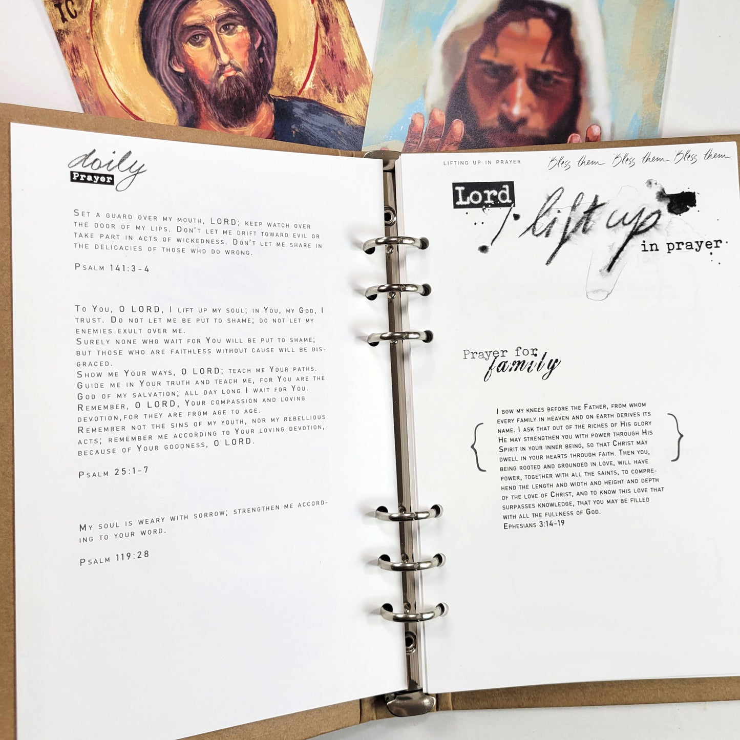 Prayer Journal - daily prayer and Bible journaling