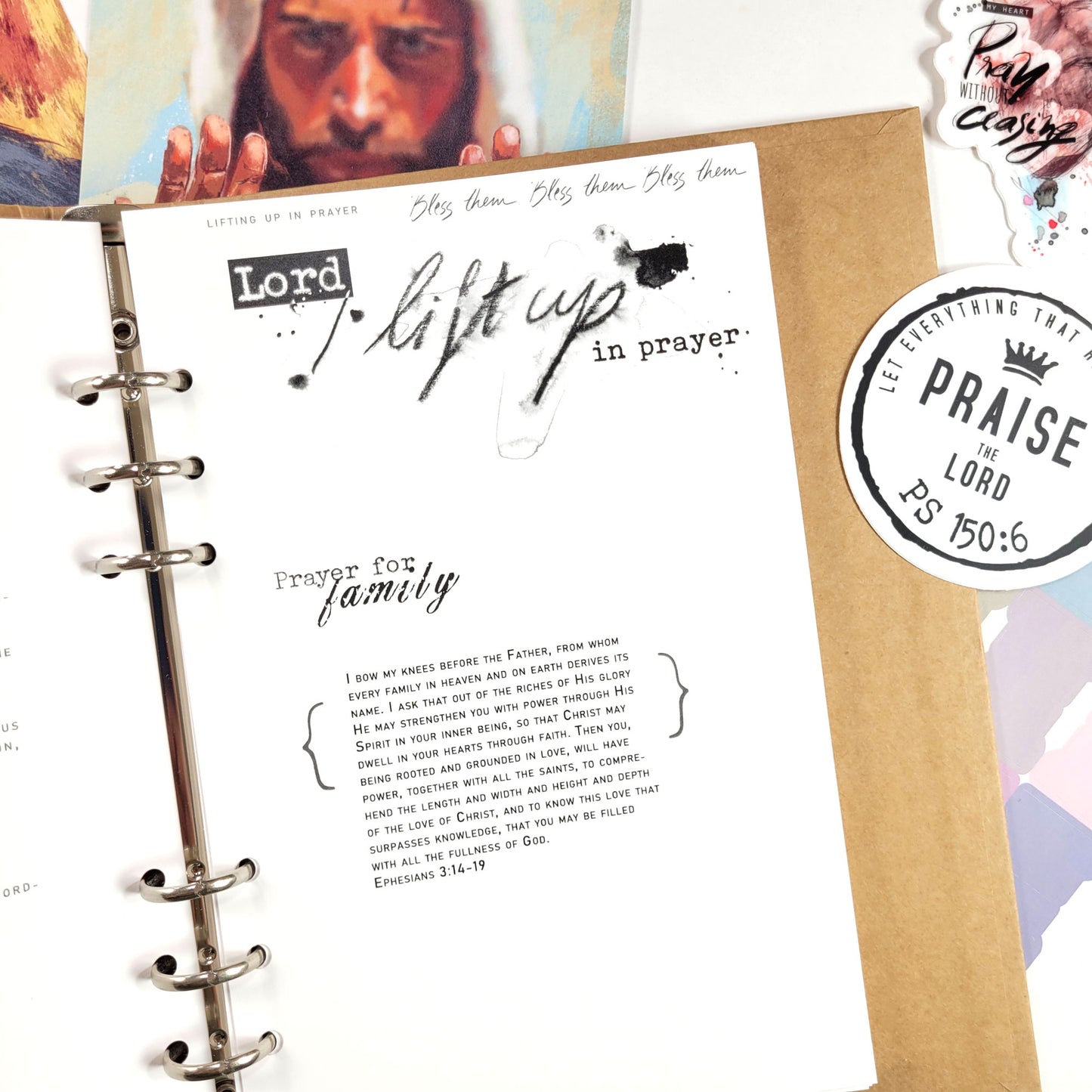 Prayer Journal - daily prayer and Bible journaling