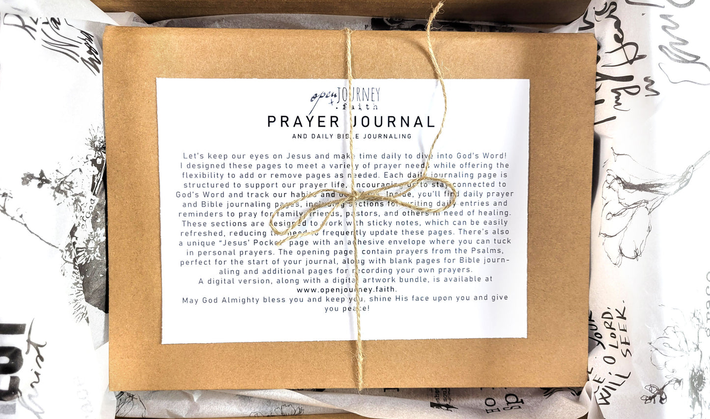 Prayer Journal - daily prayer and Bible journaling