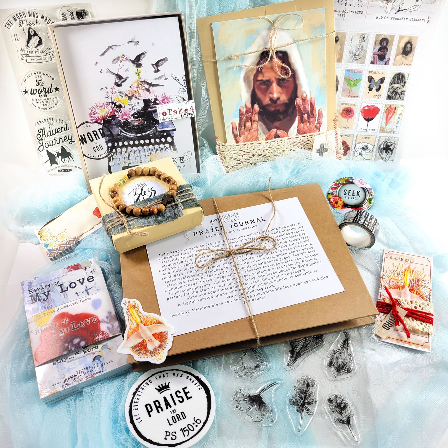 Faith GIFT BOX 2024 - faith and Bible journaling supplies