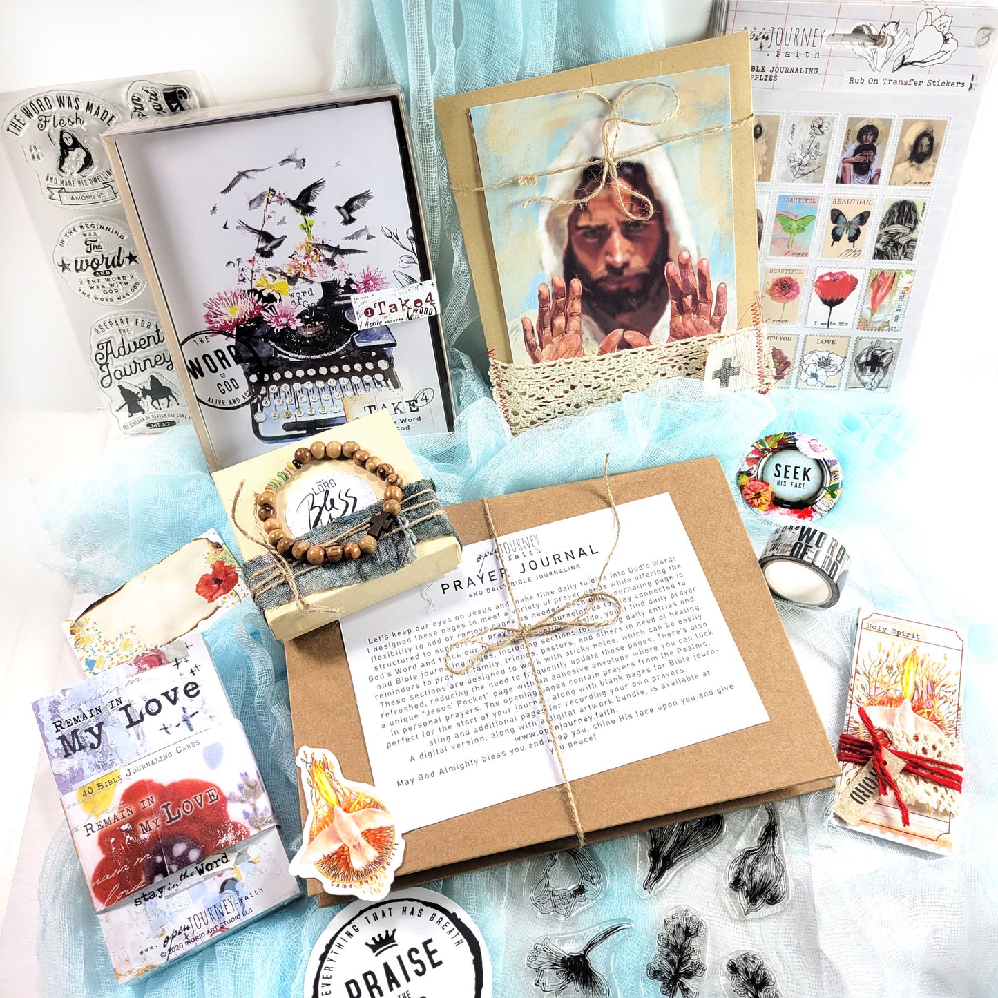 Faith GIFT BOX 2024 - faith and Bible journaling supplies