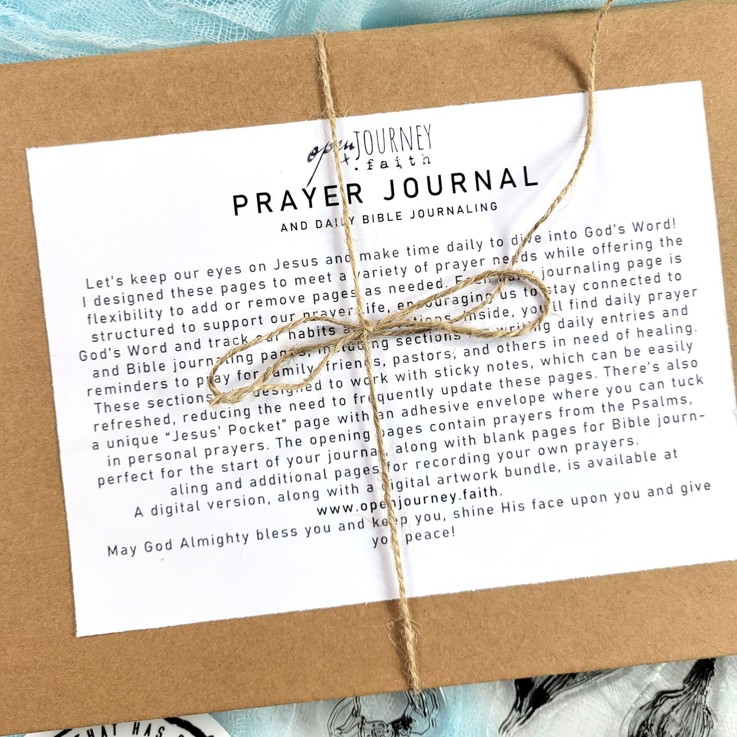 Faith GIFT BOX 2024 - faith and Bible journaling supplies