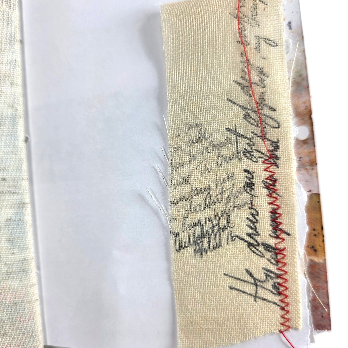 Creative Faith Journal - Gathered Grace No. 3, Handmade mix media journal