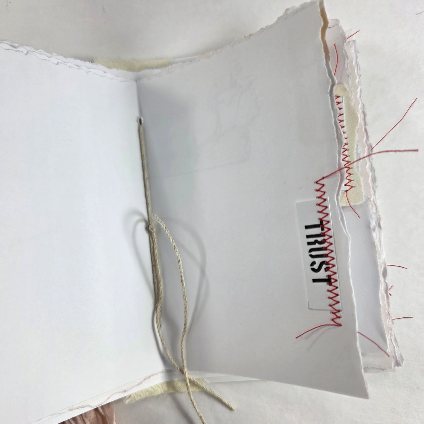Creative Faith Journal - Gathered Grace No. 20, Handmade mix media journal