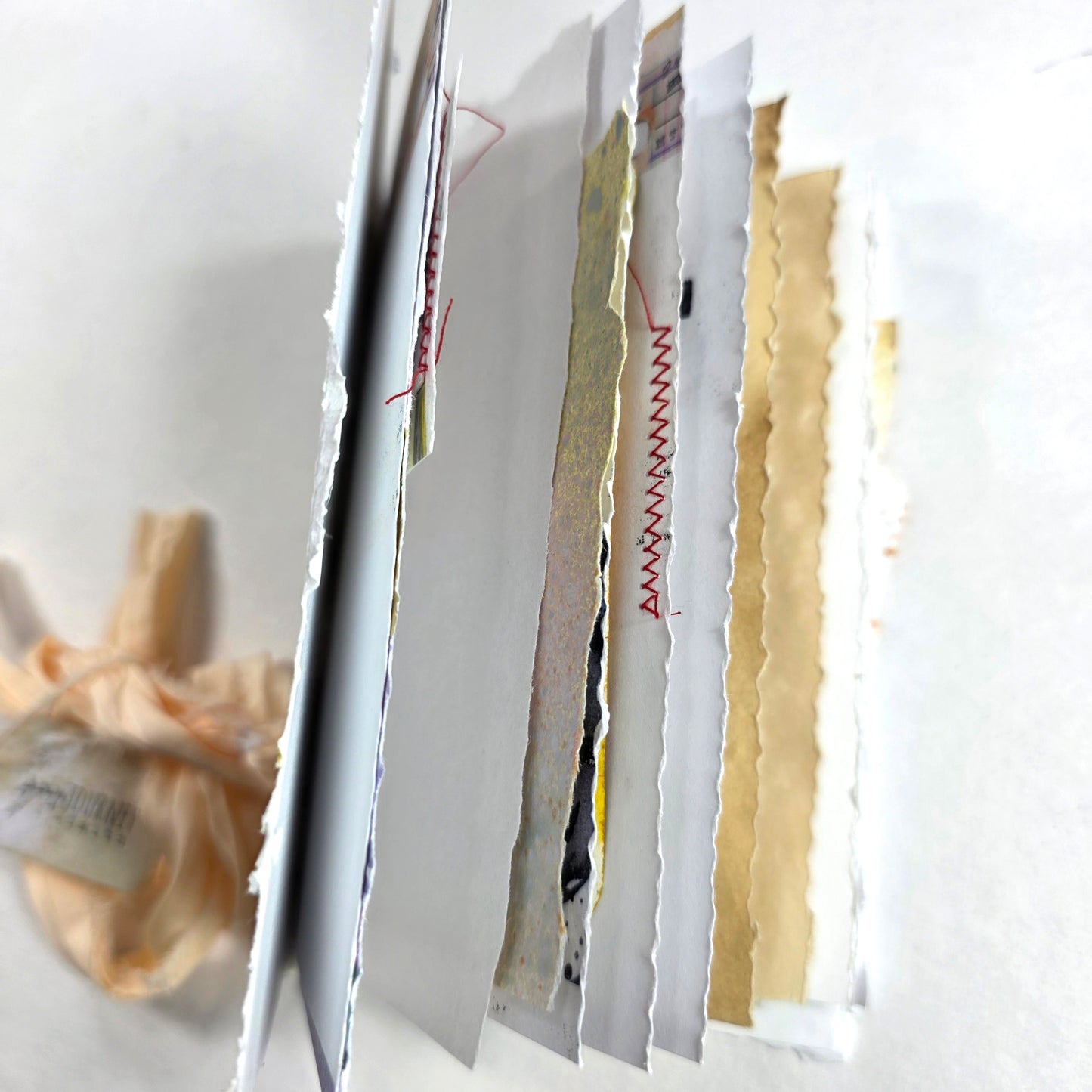 Creative Faith Journal - Gathered Grace No. 2, Handmade mix media journal
