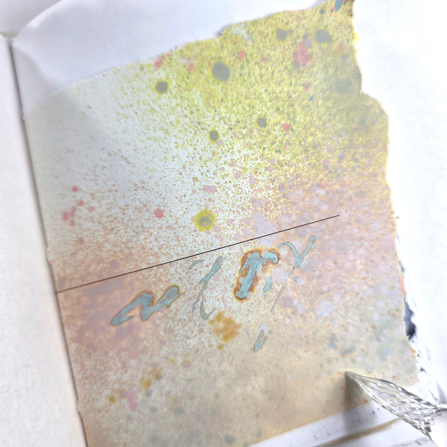 Creative Faith Journal - Gathered Grace No. 2, Handmade mix media journal