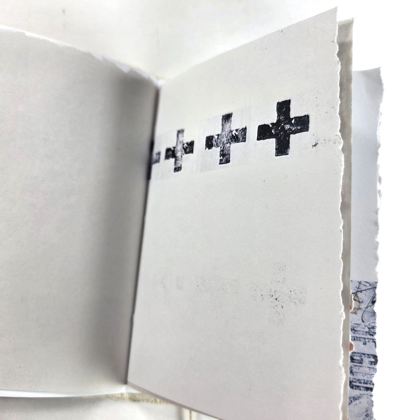 Creative Faith Journal - Gathered Grace No. 14, Handmade mix media journal