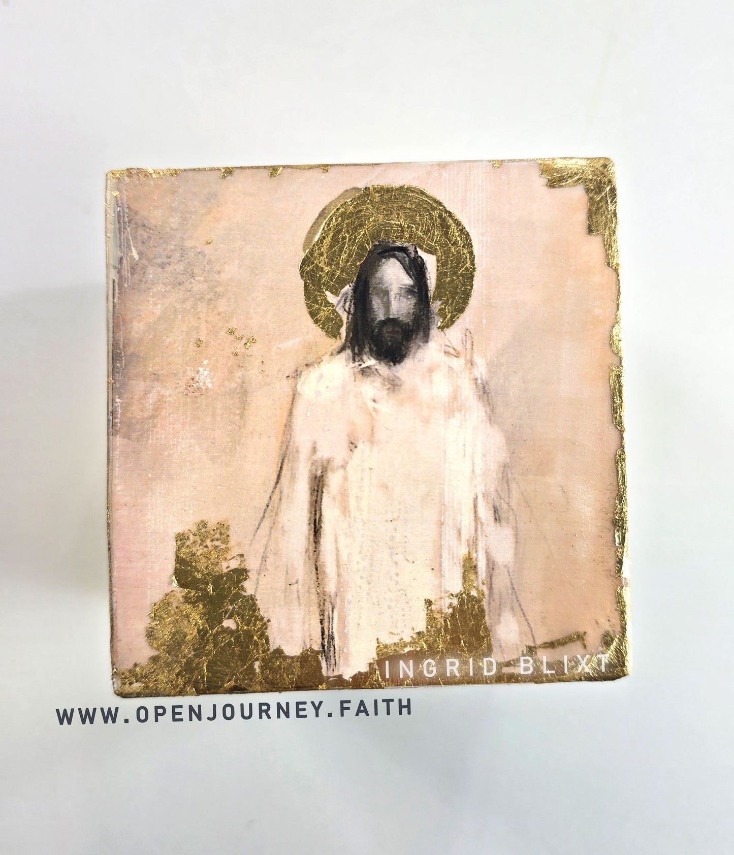 Jesus - mix media Icon