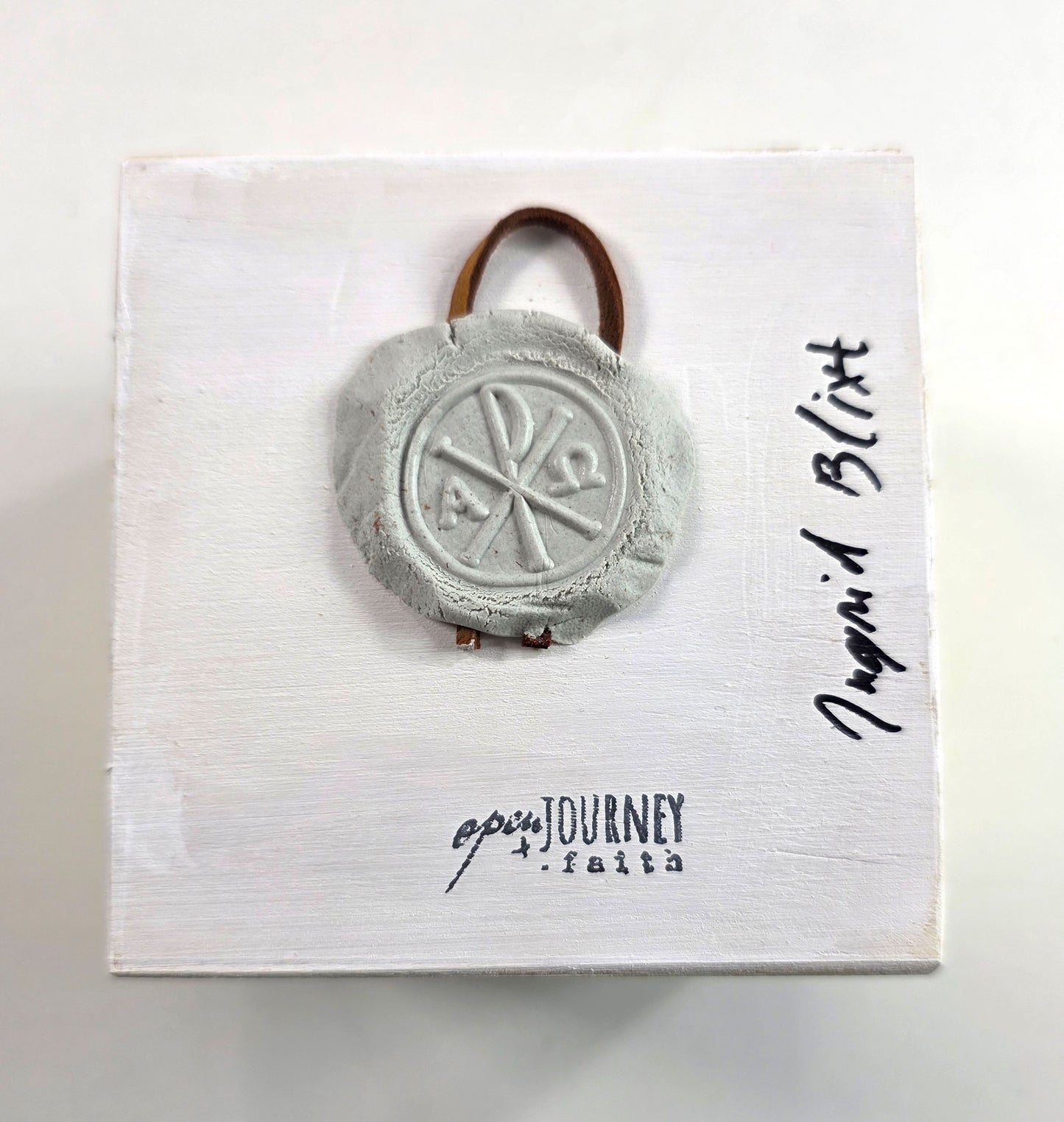 Jesus - mix media Icon