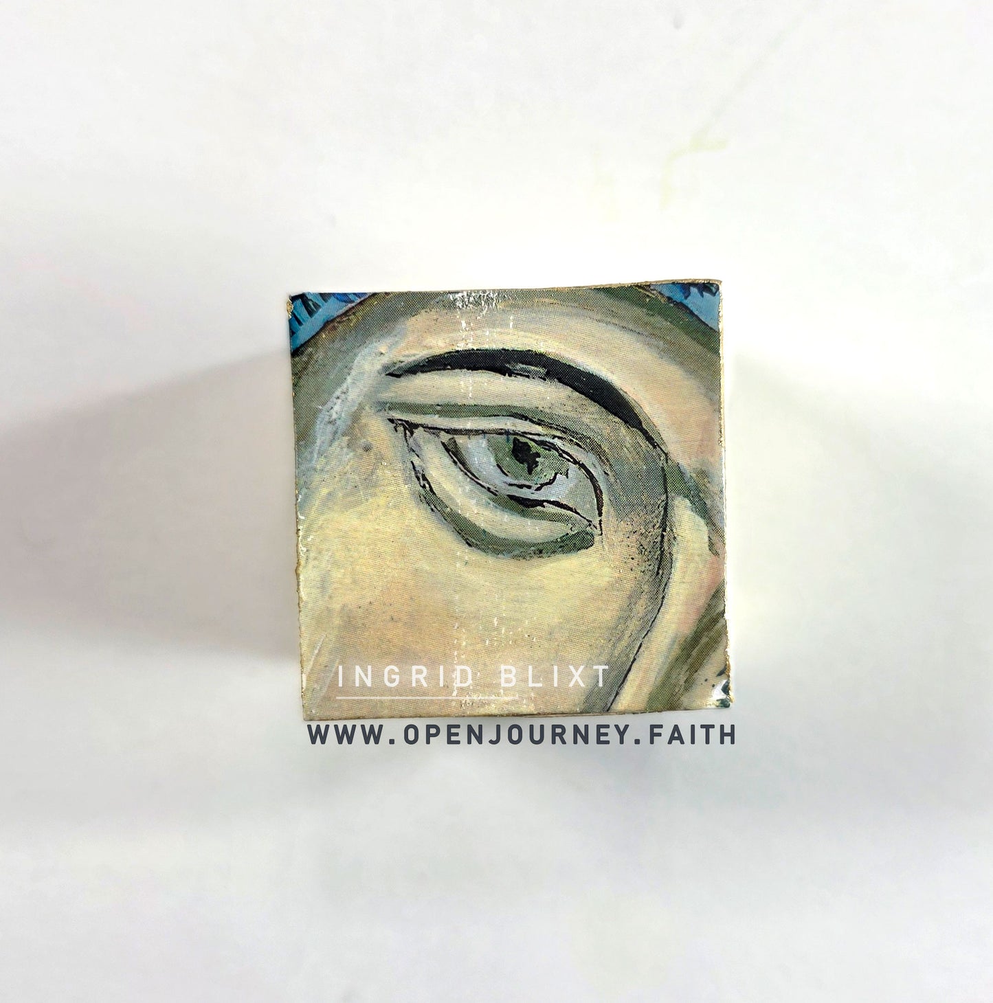 Ave Maria - mix media small Icon