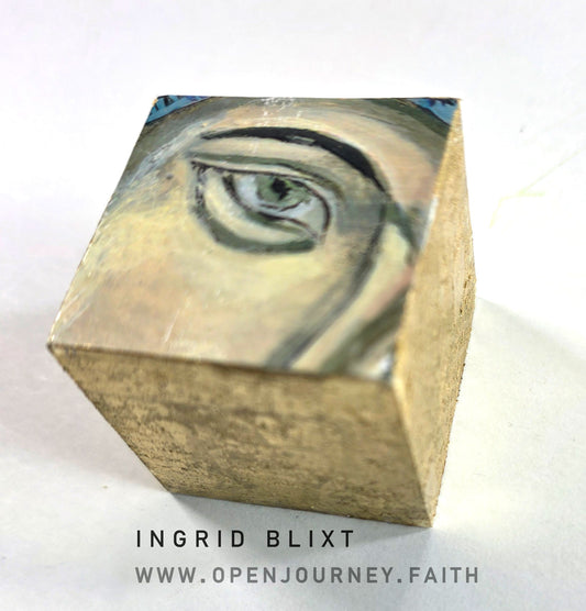 Ave Maria - mix media small Icon