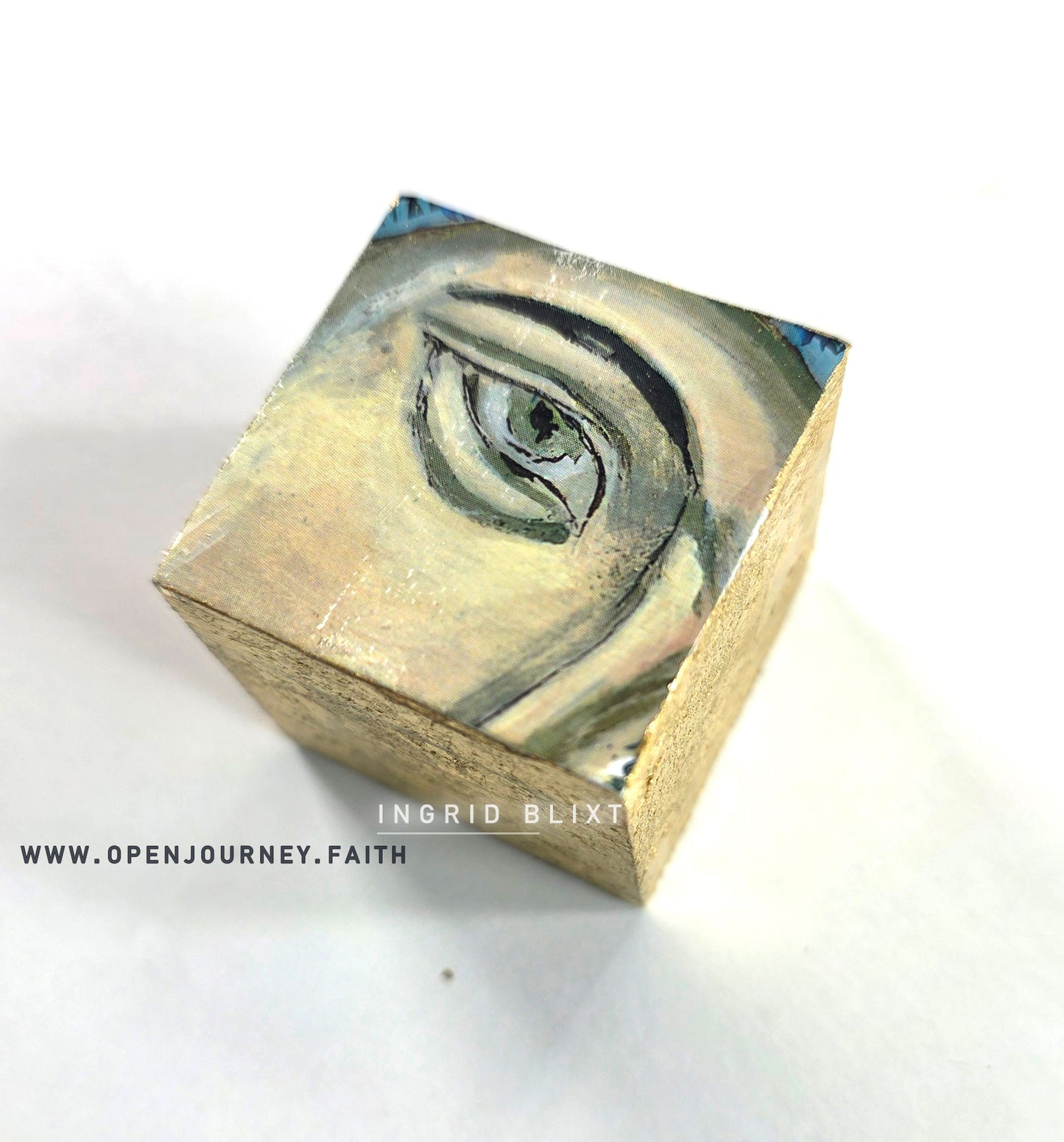 Ave Maria - mix media small Icon