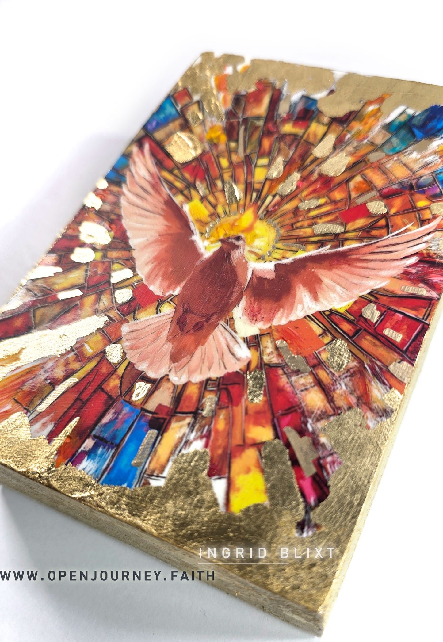 Holy Spirit - mix media Icon