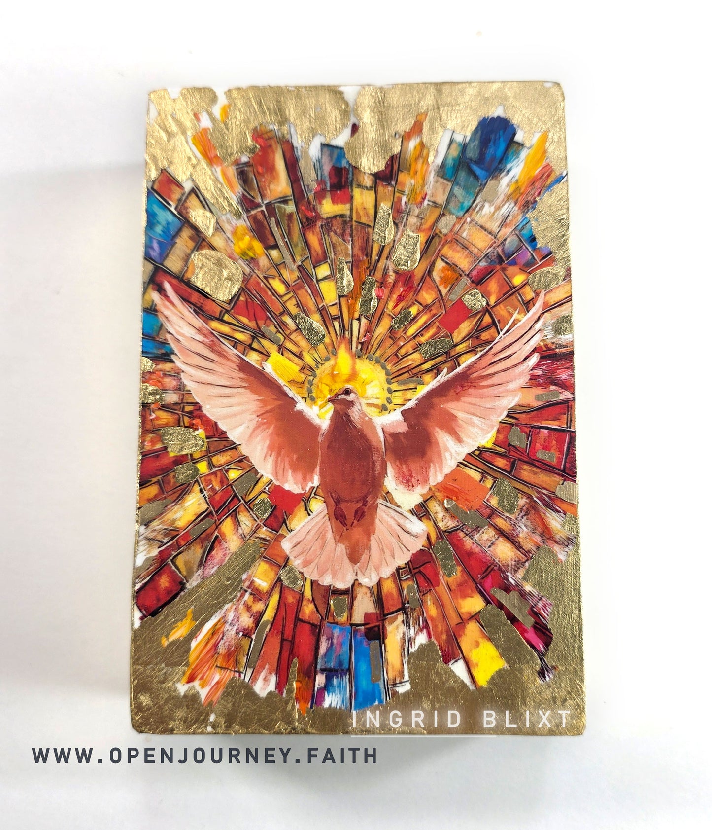Holy Spirit - mix media Icon