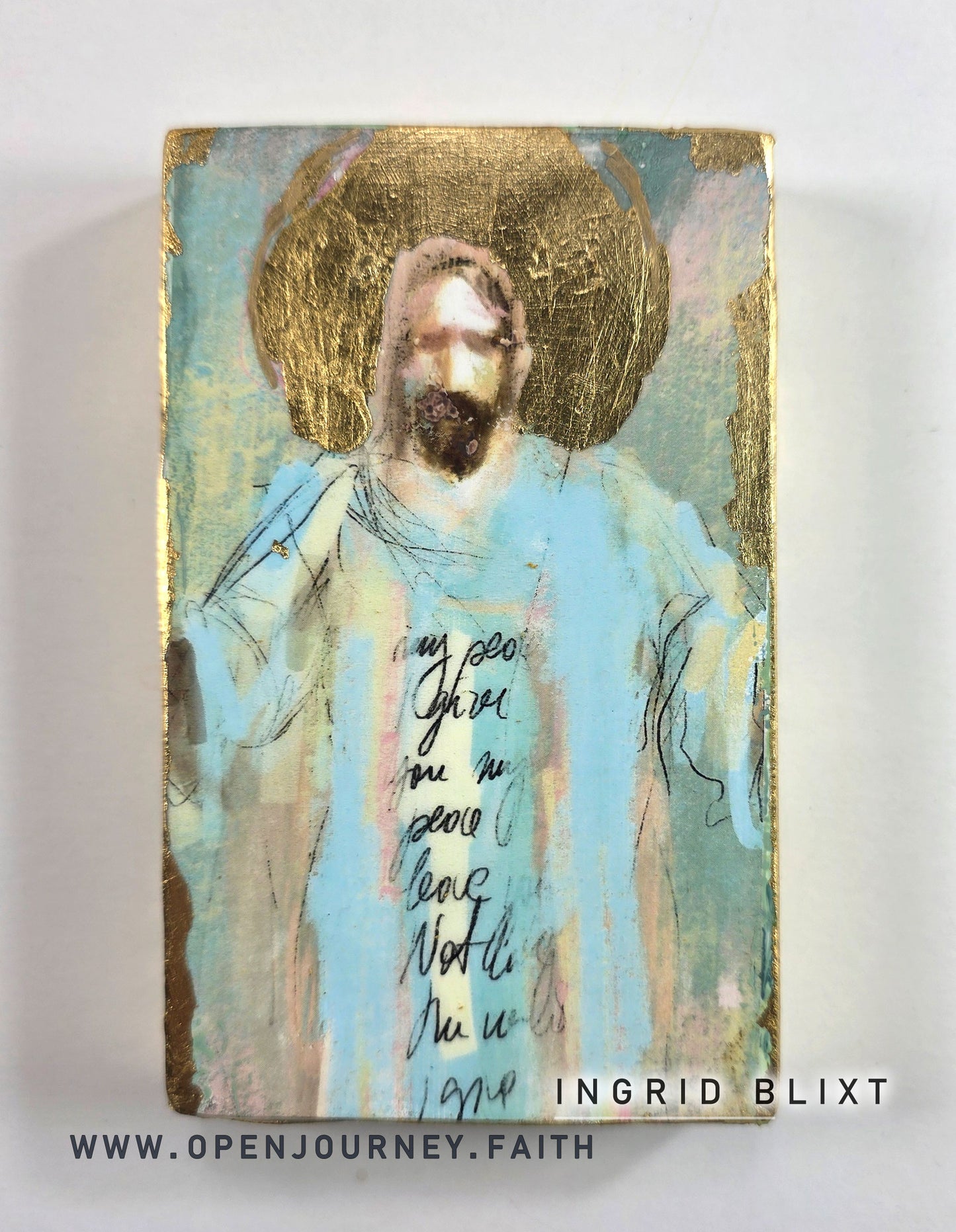 Jesus - mix media Icon