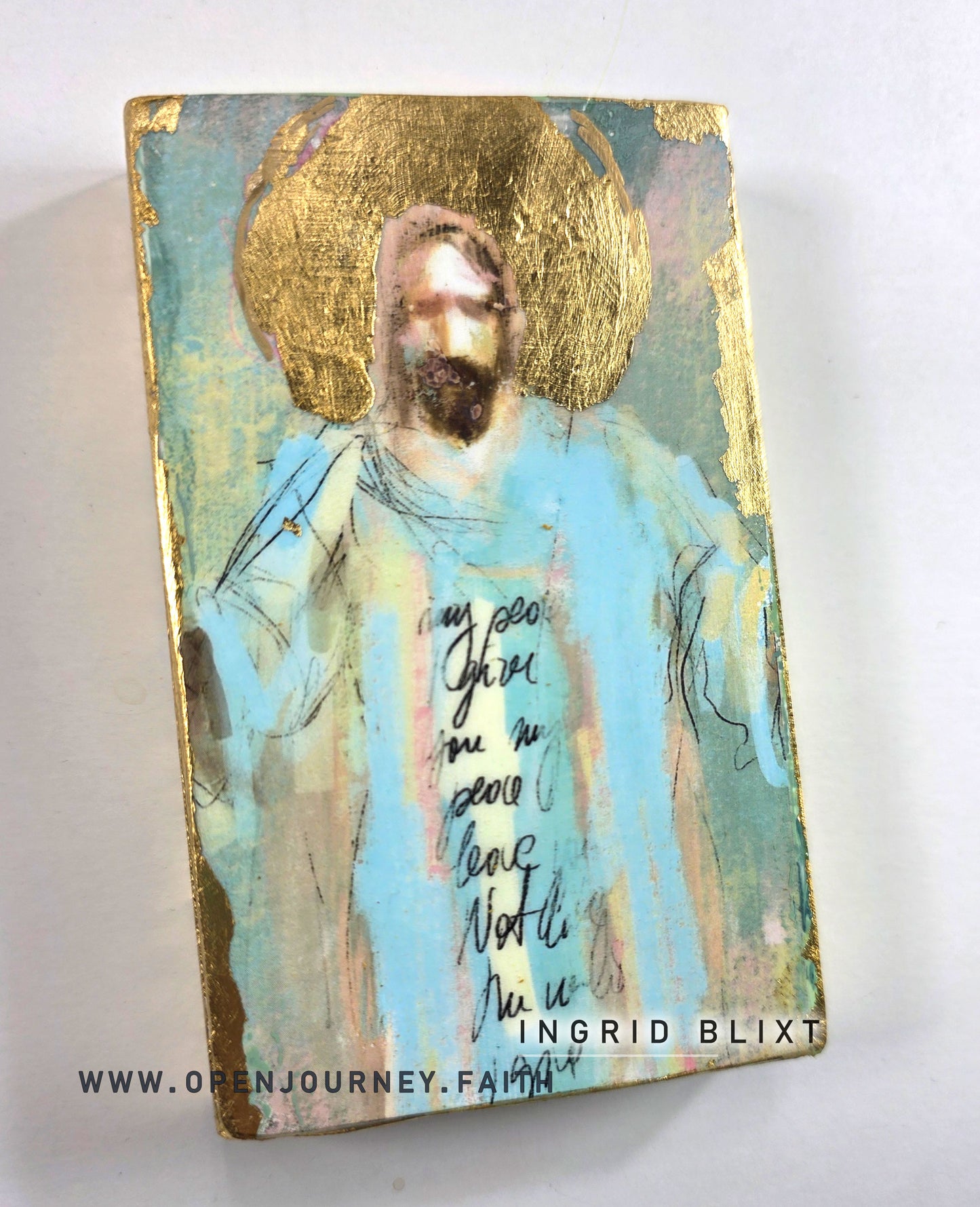Jesus - mix media Icon