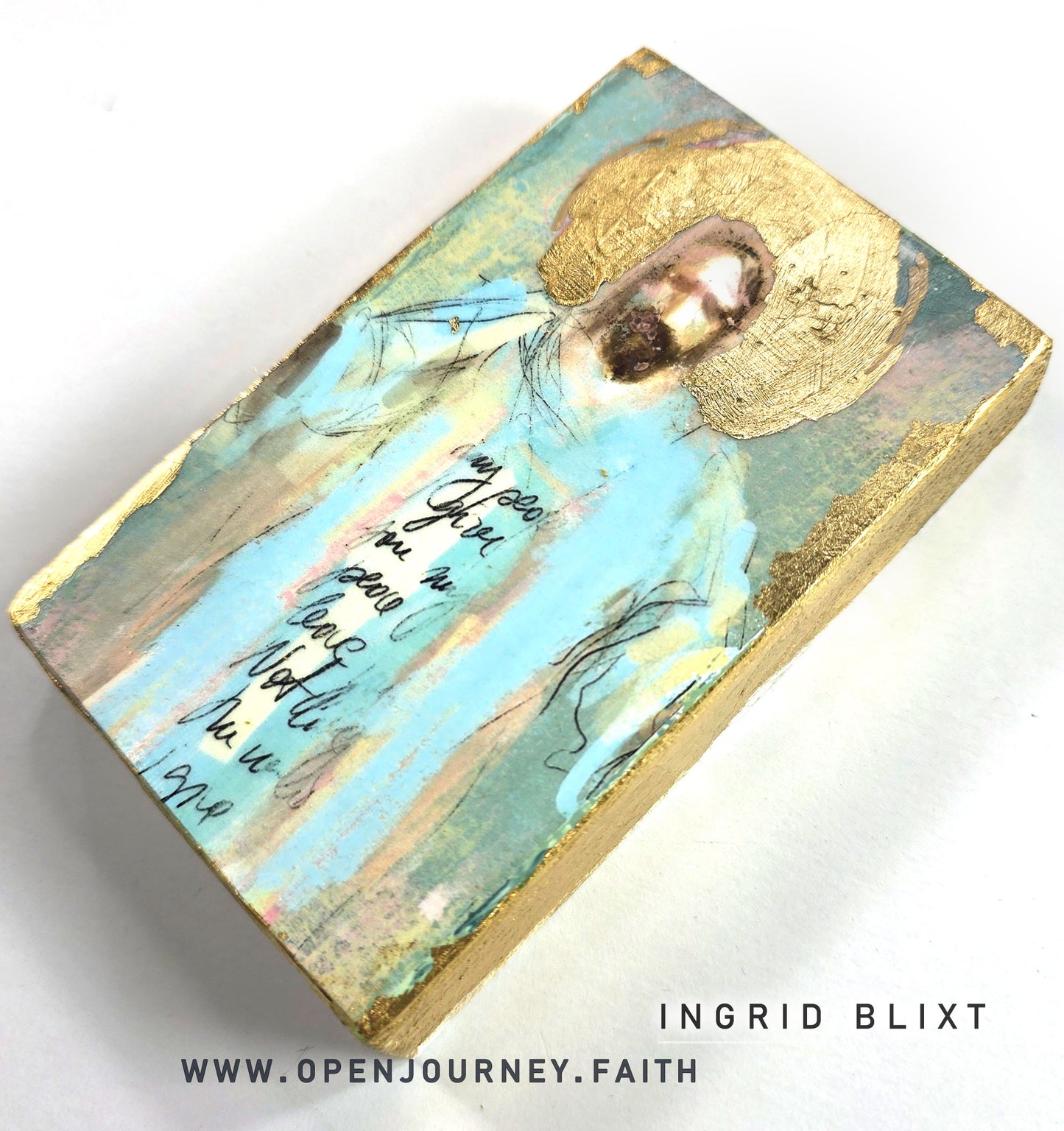 Jesus - mix media Icon