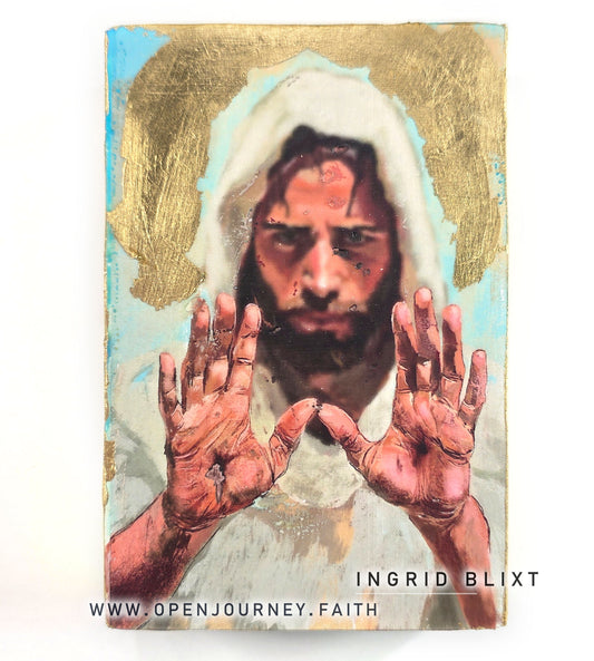 Blessing - mix media Icon