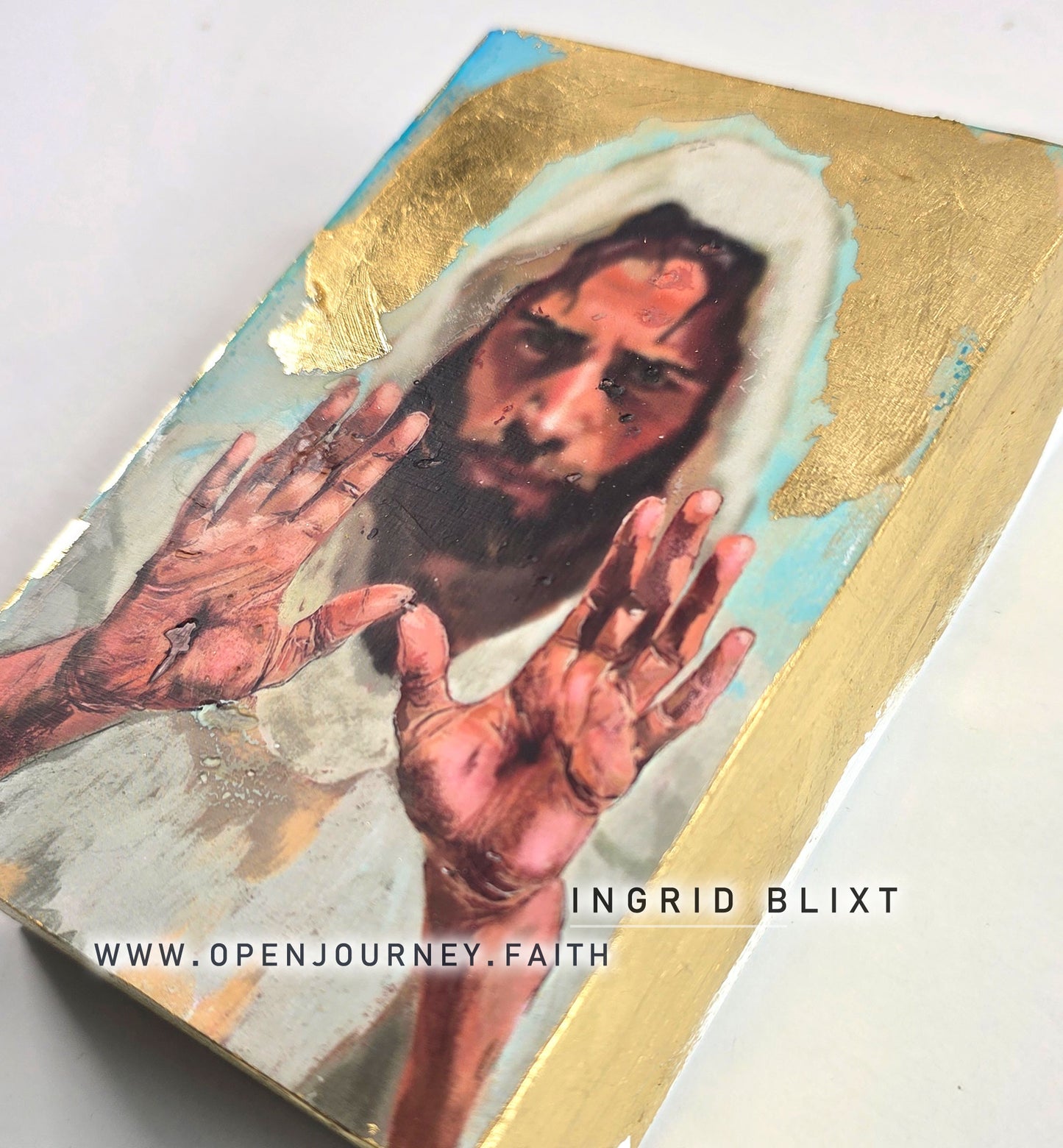 Blessing - mix media Icon