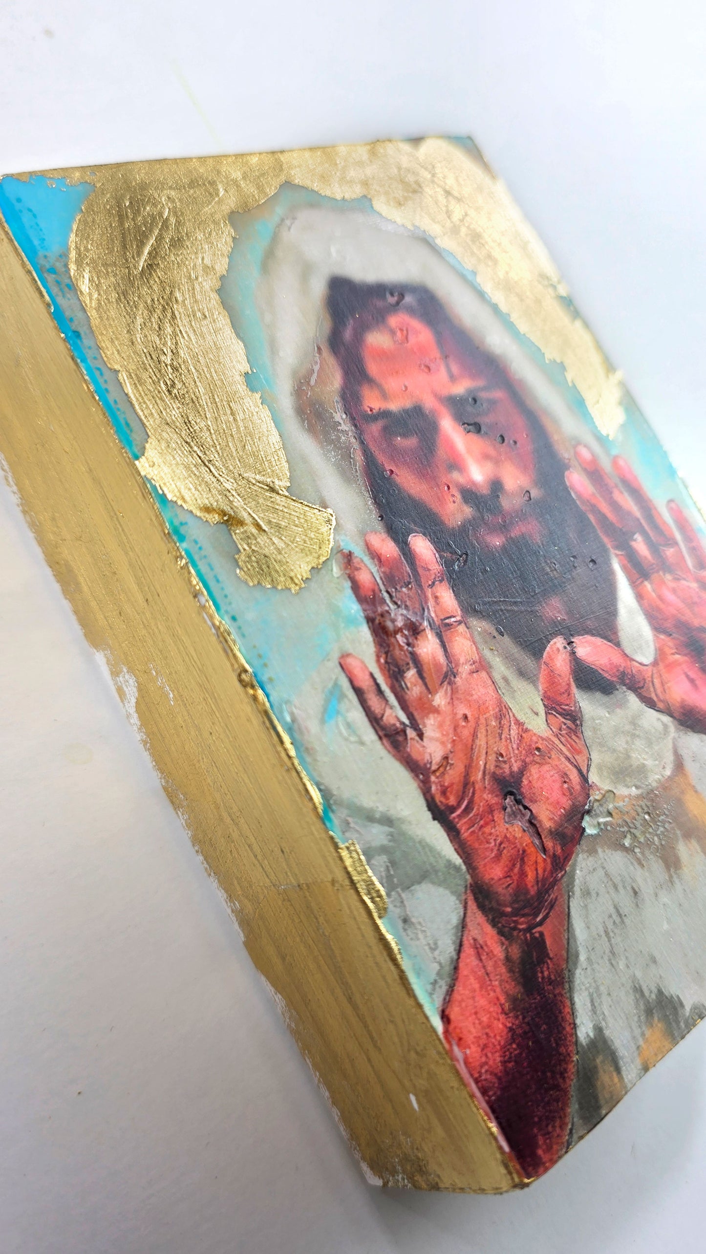 Blessing - mix media Icon