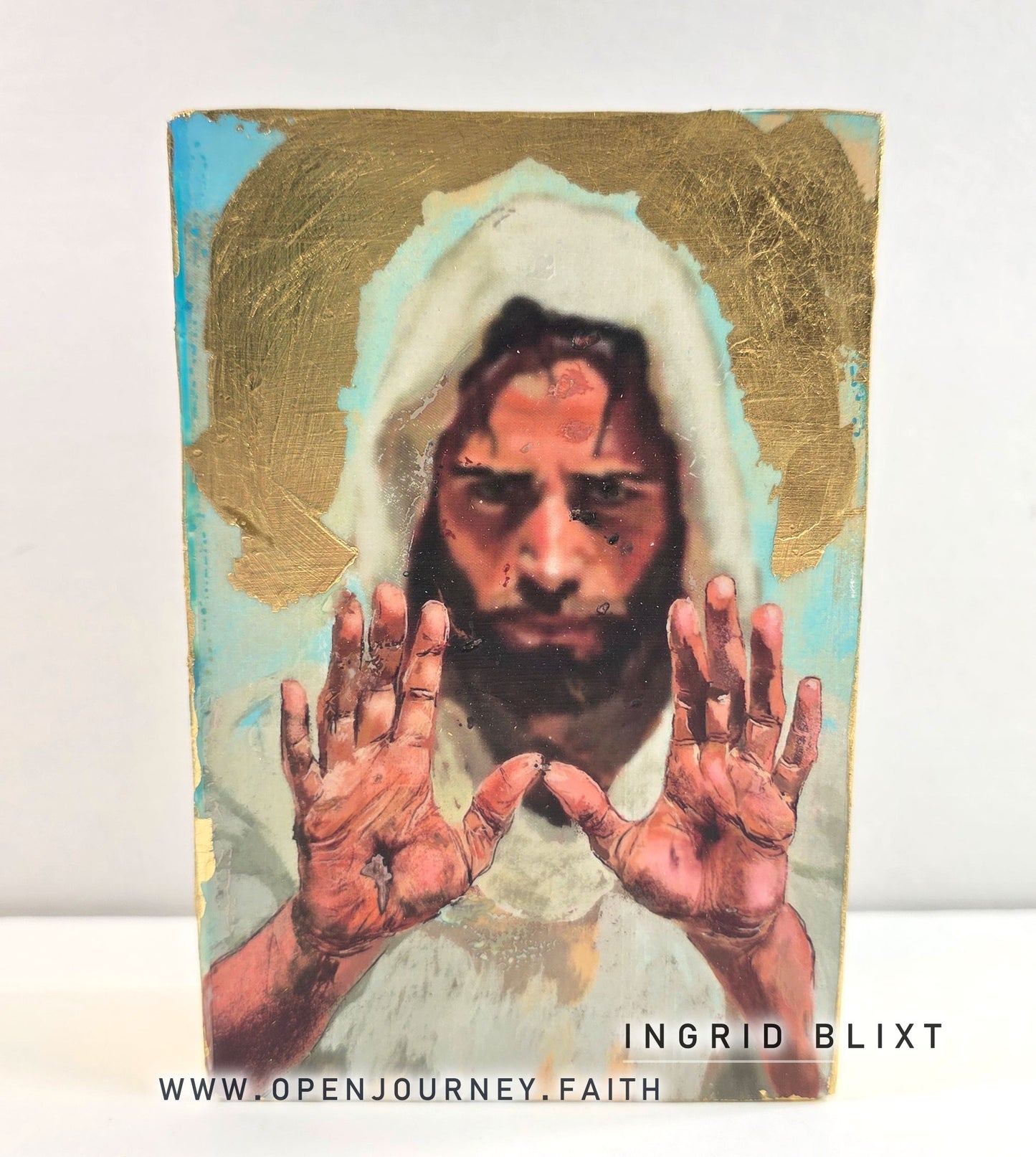 Blessing - mix media Icon