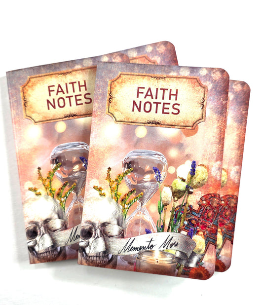 Memento Mori FAITH NOTES blank journal