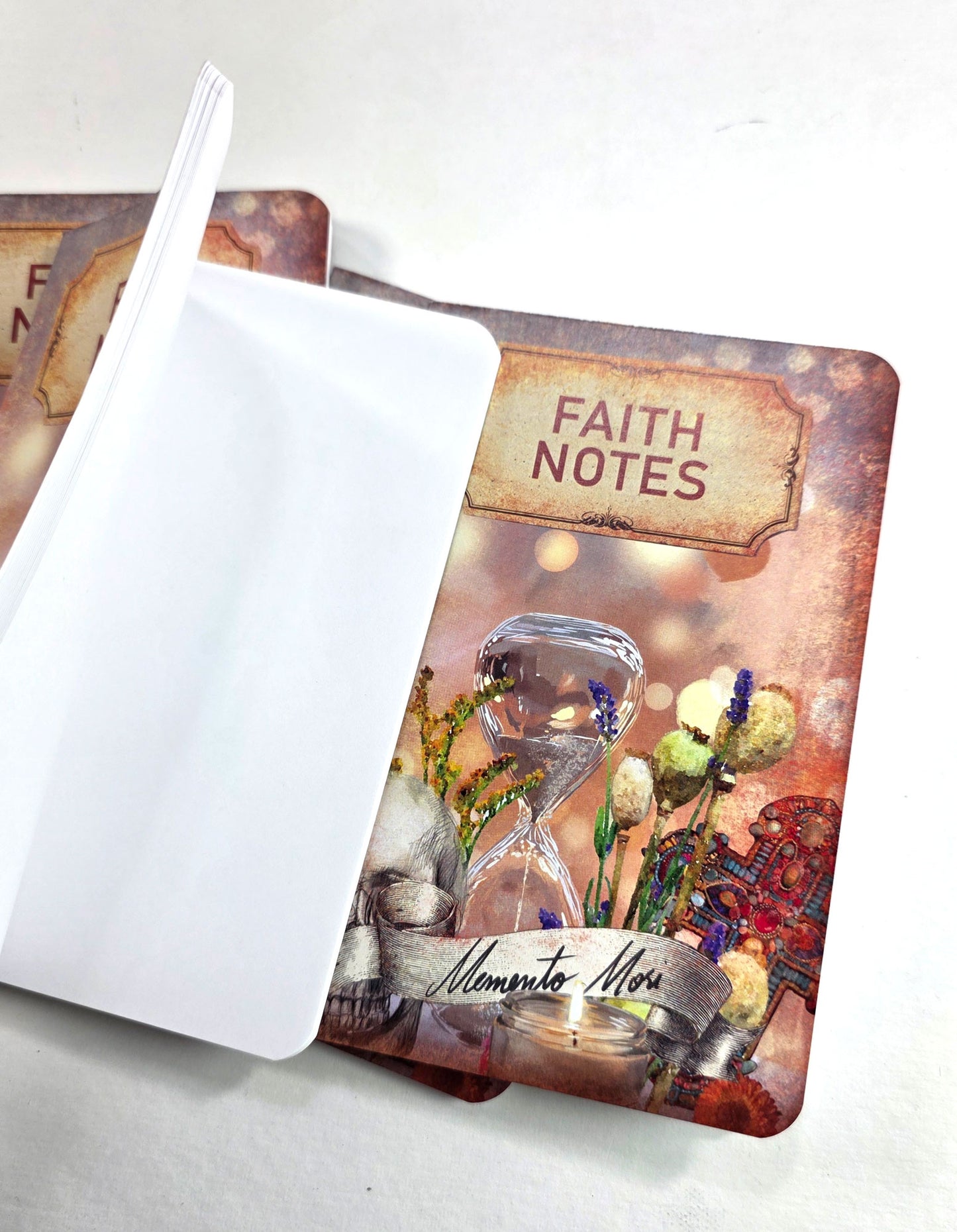 Memento Mori FAITH NOTES blank journal