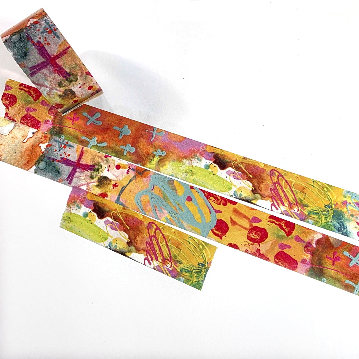 Colorful mix media washi - washi tape