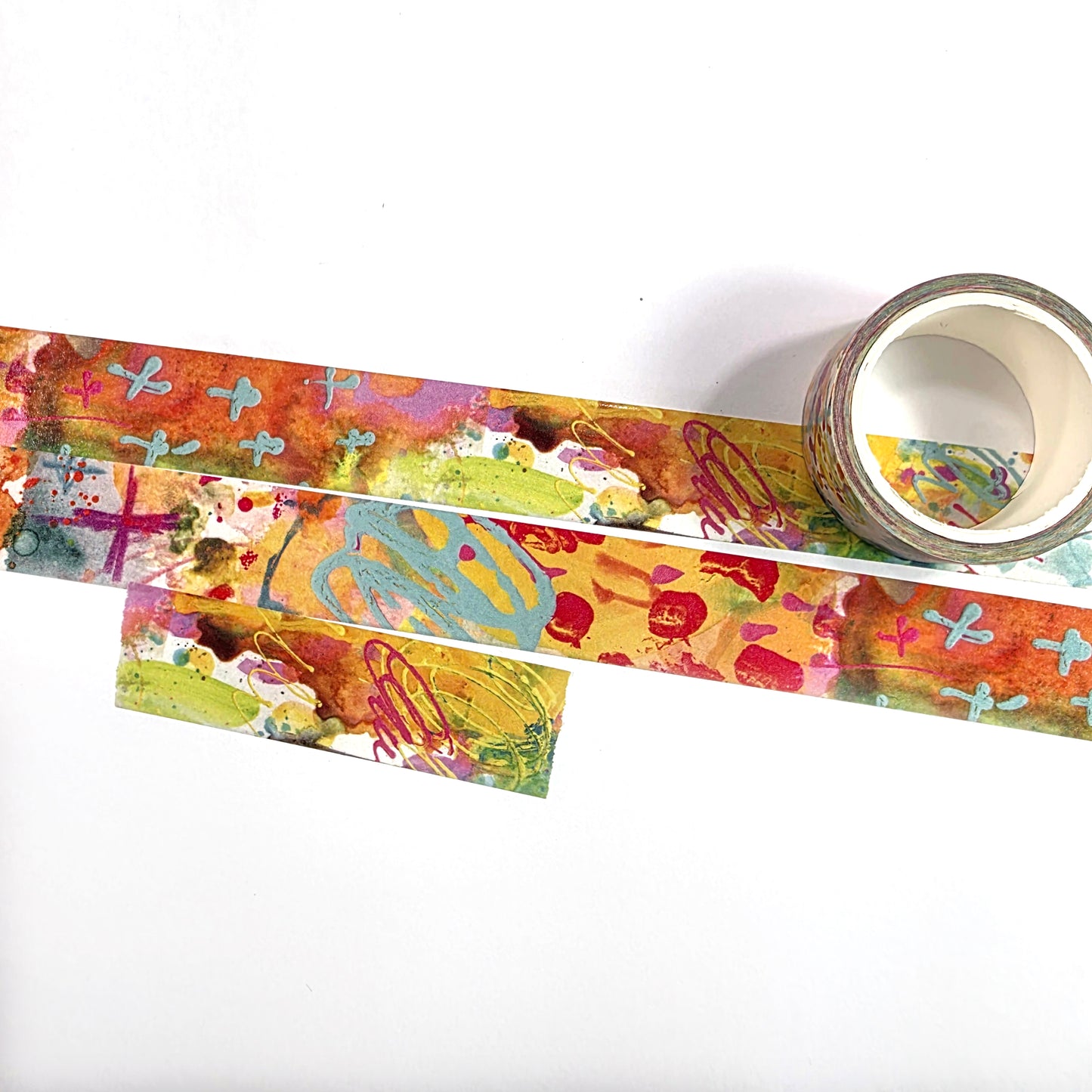 Colorful mix media washi - washi tape