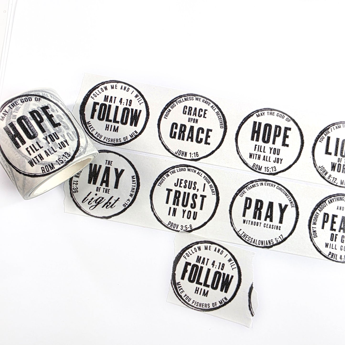 "Stamps" WIDE washi tape