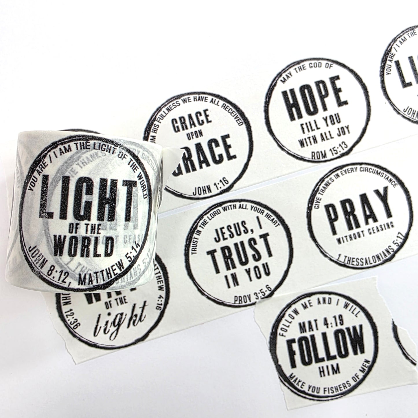 "Stamps" WIDE washi tape