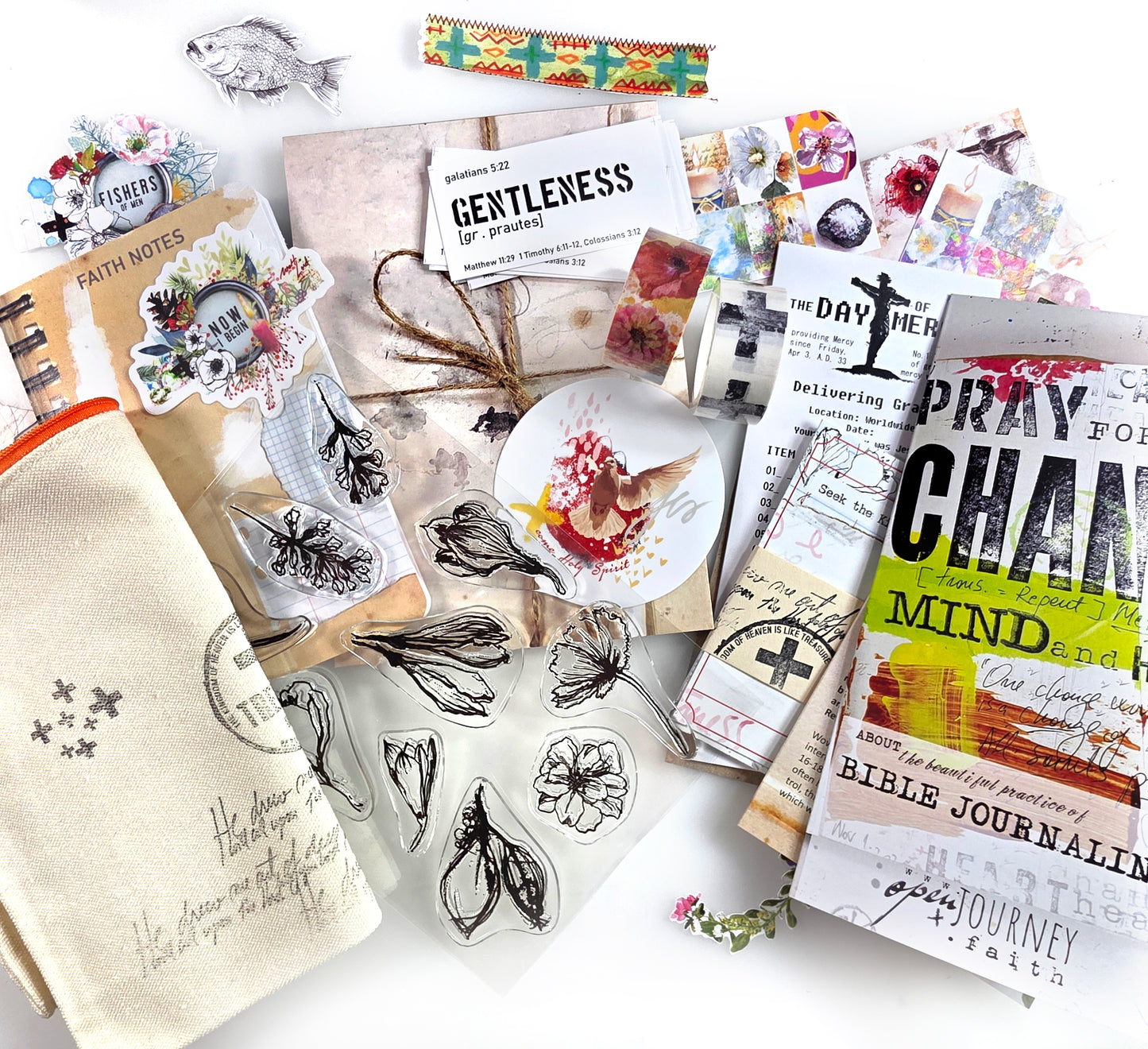 Gathered Grace Faith Value Kit - faith and Bible journaling supplies