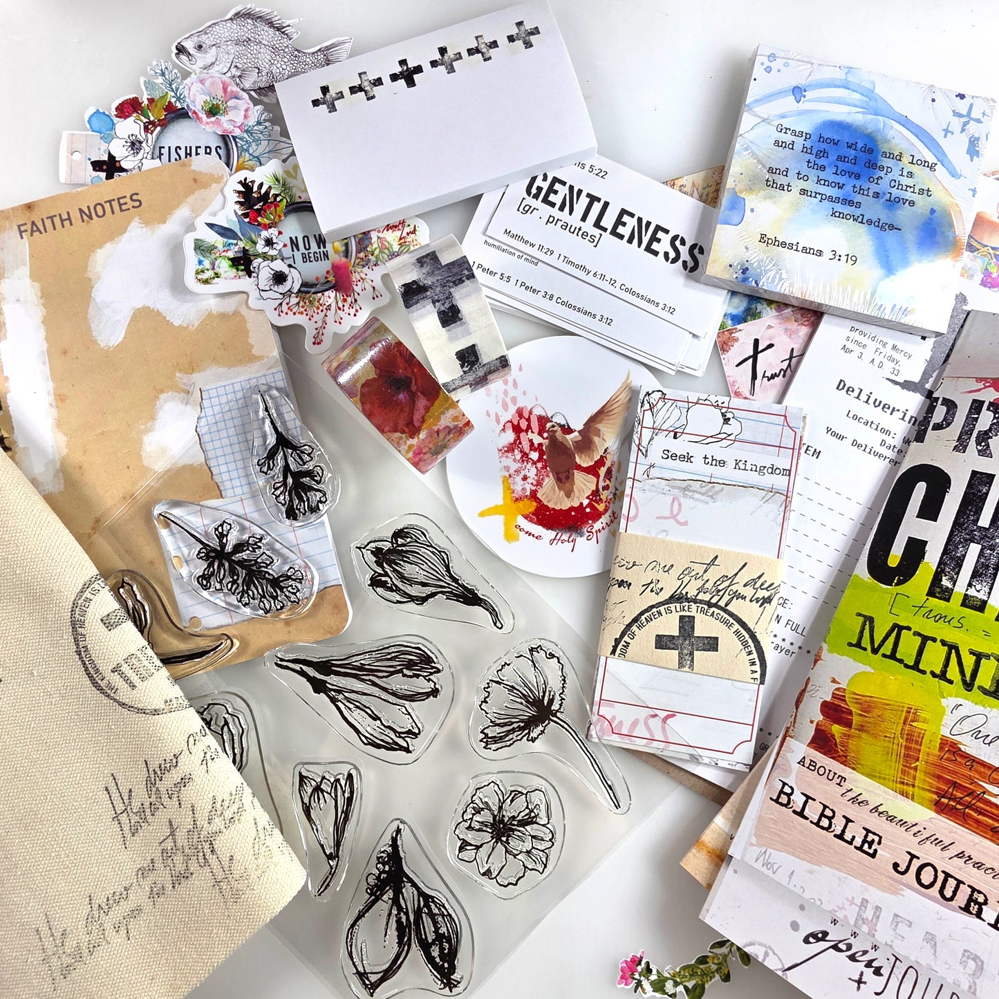 Gathered Grace Faith Value Kit - faith and Bible journaling supplies