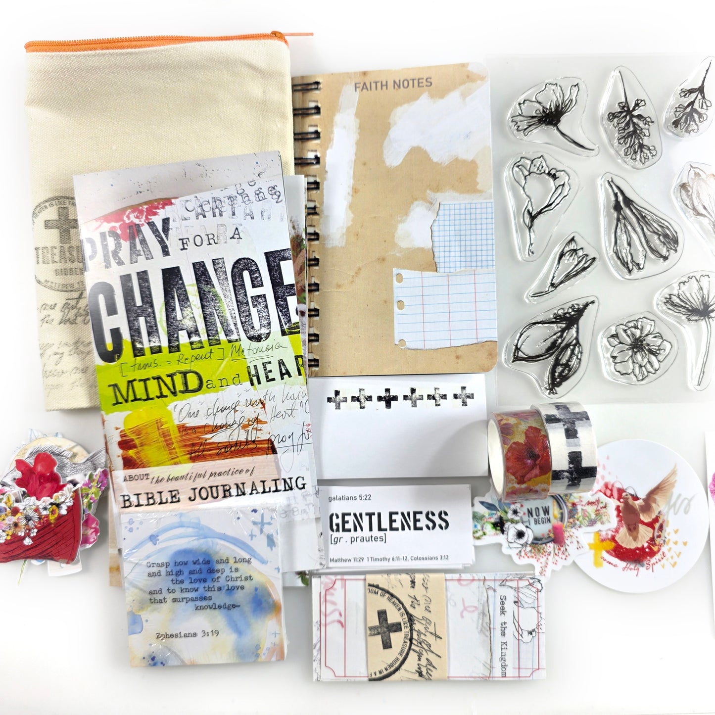 Gathered Grace Faith Value Kit - faith and Bible journaling supplies
