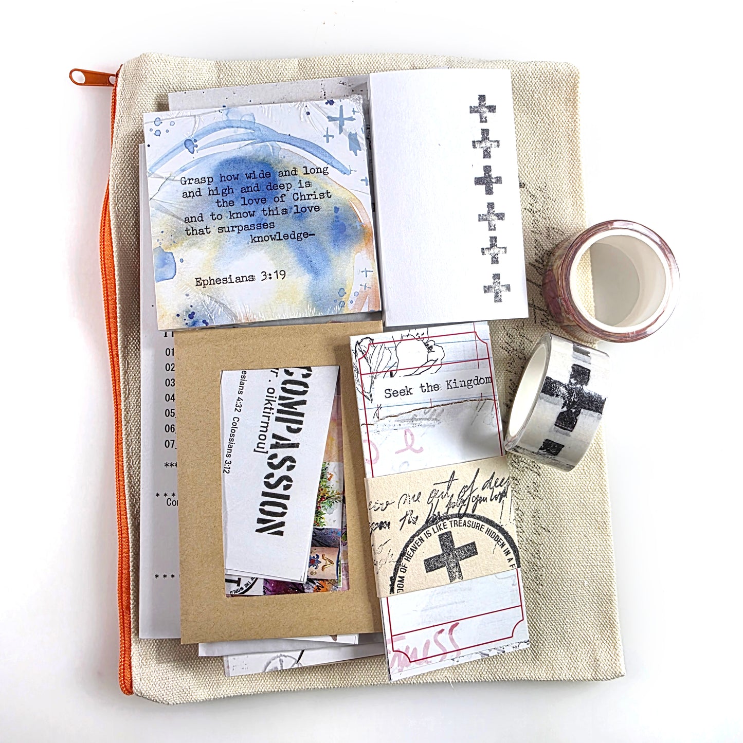 Gathered Grace Faith Value Kit - faith and Bible journaling supplies