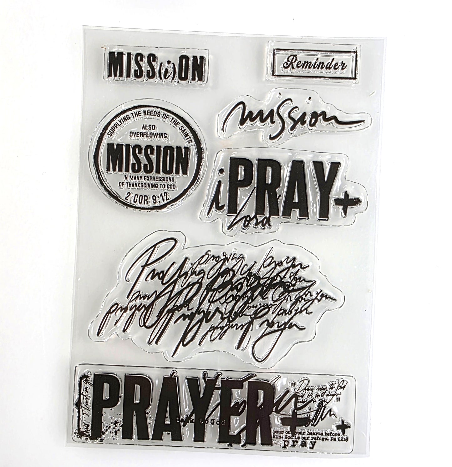 Mission-Prayer - Stamp Set