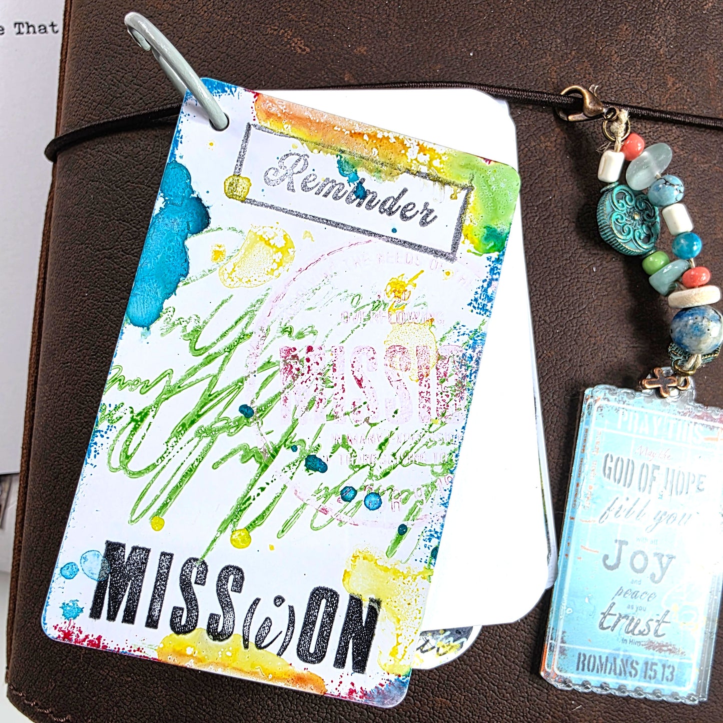 Mission  - Bible Verse cards with option of Tin Box