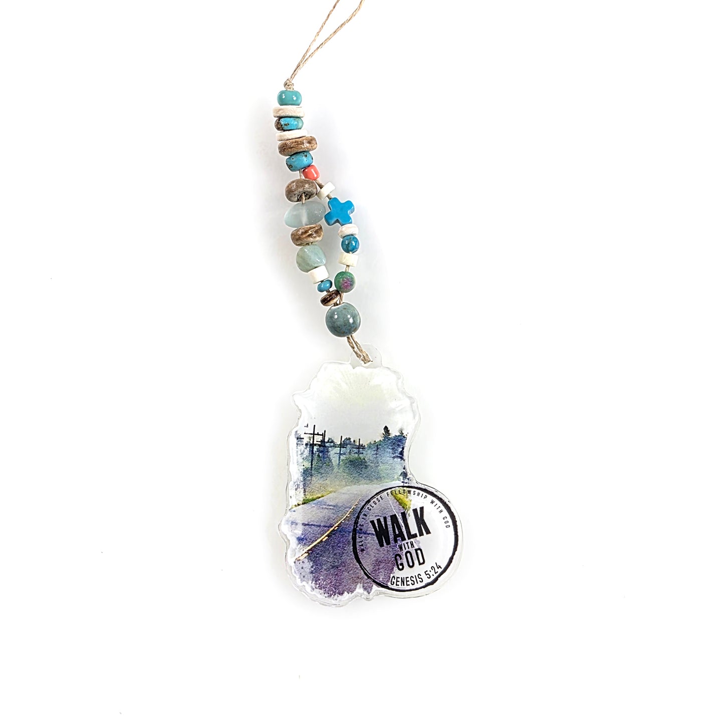 Journal Charm: Walk with God
