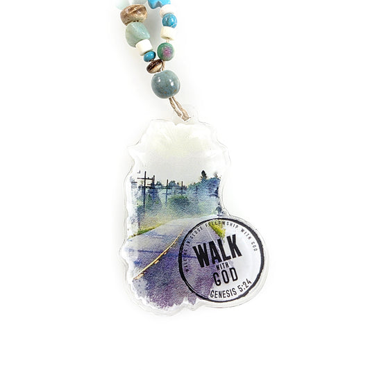 Journal Charm: Walk with God