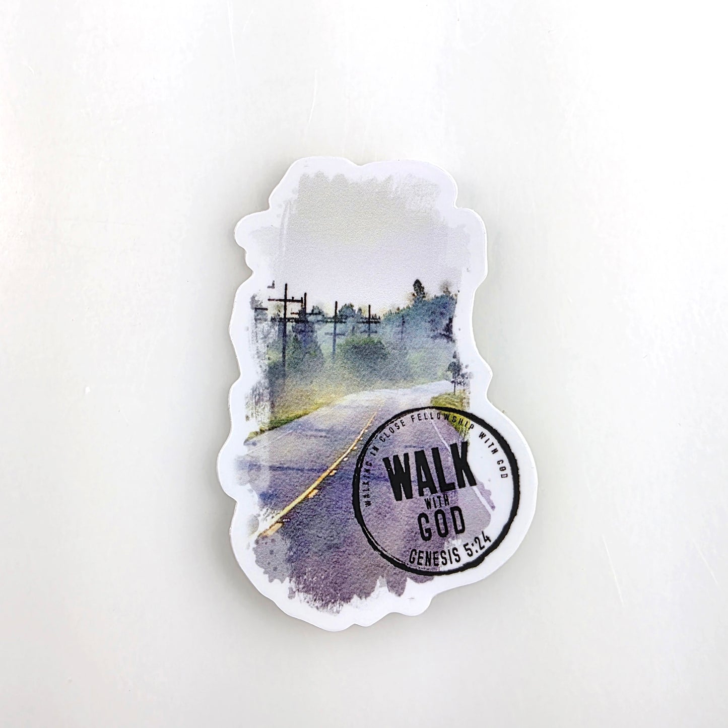 Walk with God (Mission)- sticker