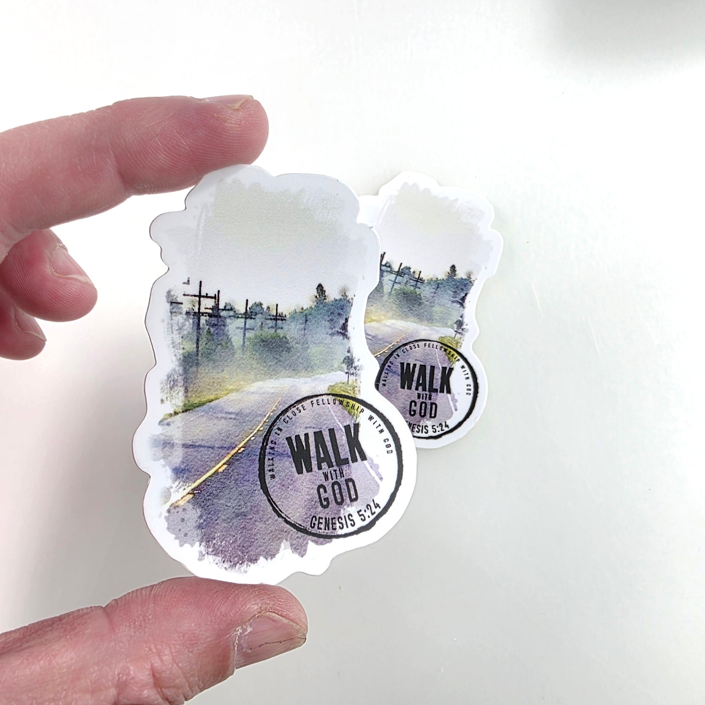 Walk with God (Mission)- sticker