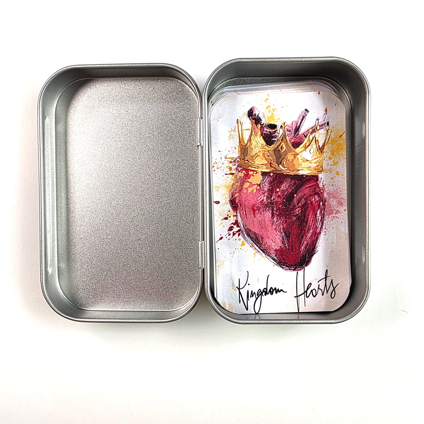 Beatitudes 2  - Bible Verse cards with option of Tin Box