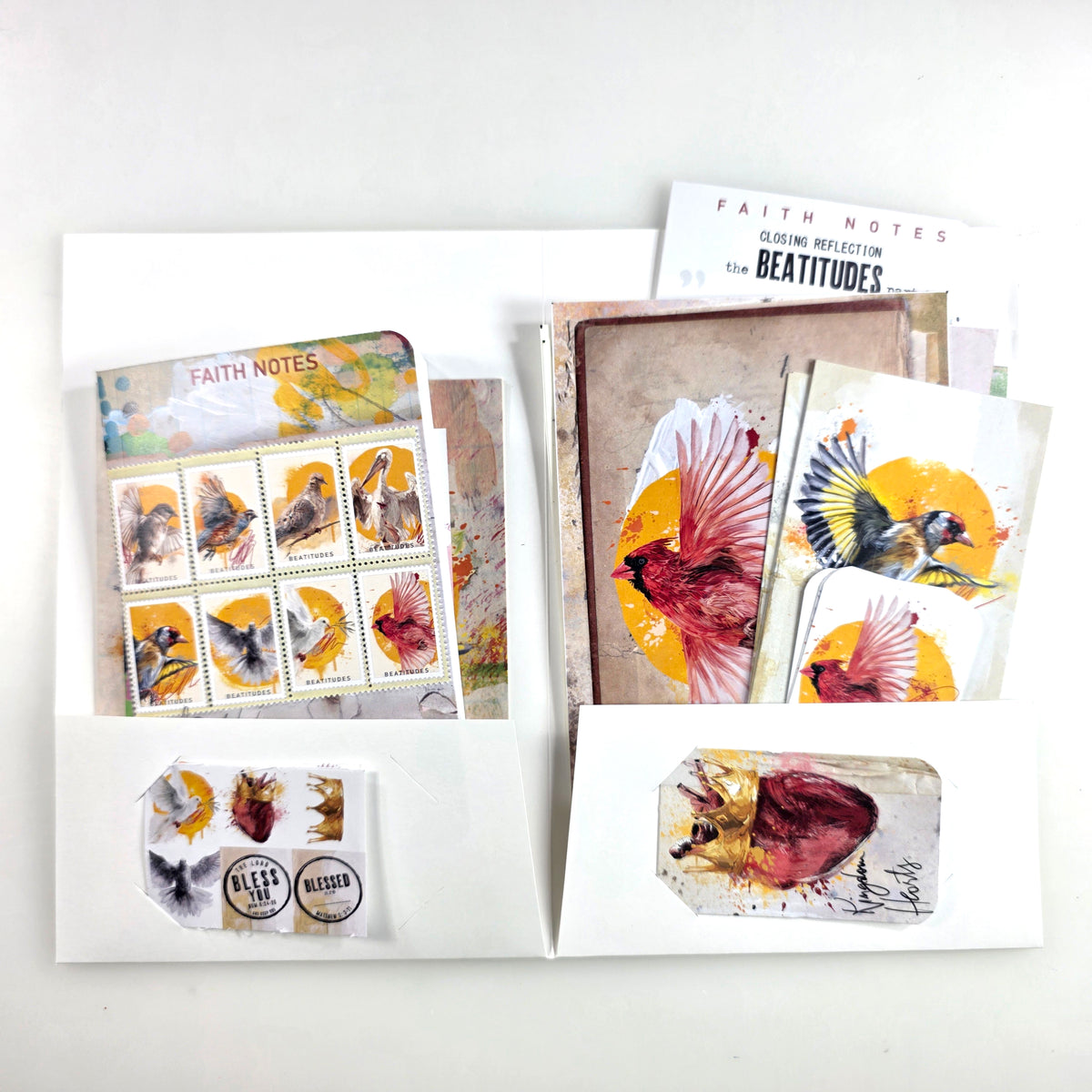 **Beatitudes 2 ** kit for Bible Journaling - Faith Notes series