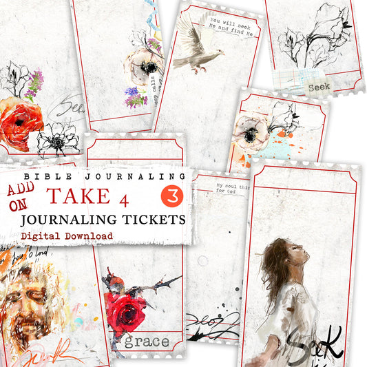 Journaling Tickets - digital download - ADD ON SEEK kit