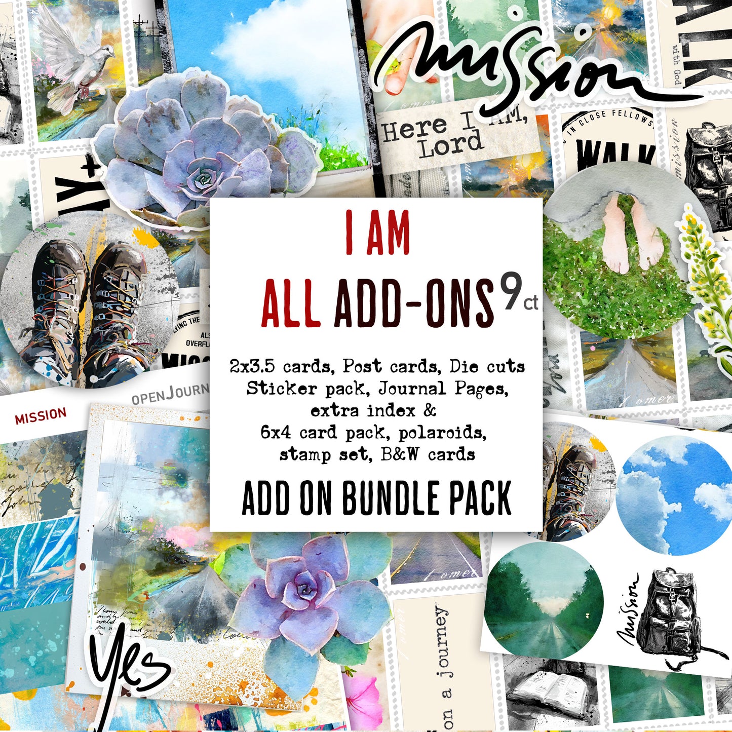 Mission kit (Faith Notes) - ALL ADD-ON BUNDLE